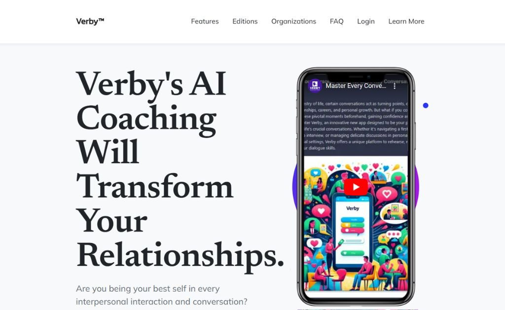 Verby ai coach launched
